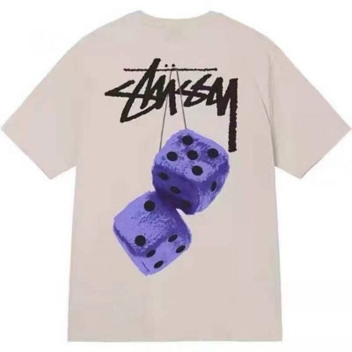 Stussy Brown Graphic Tee Off White Plush Sieve