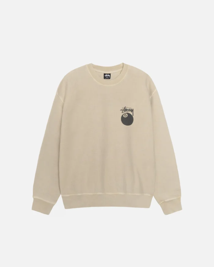 BASIC STÜSSY CREW ASH HEATHER