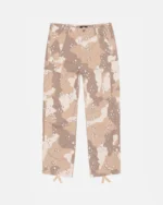 STUSSY MILITARY CARGO PANT RIPSTOP CAMO