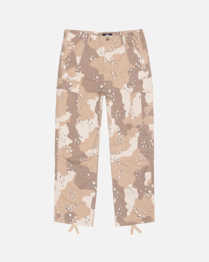 STUSSY MILITARY CARGO PANT RIPSTOP CAMO