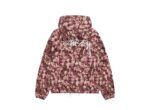 Stussy Beach Shell Floral Nylon Maroon