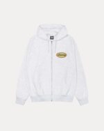 Our Legacy Work Shop Oval Zip White Hoodie