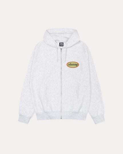Our Legacy Work Shop Oval Zip White Hoodie